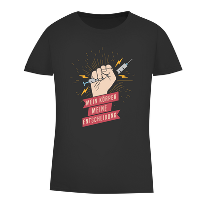 Damen Premium Bio T-Shirt Mein Körper, meine Entscheidung