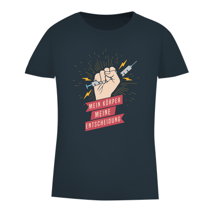 Damen Premium Bio T-Shirt Mein Körper, meine Entscheidung