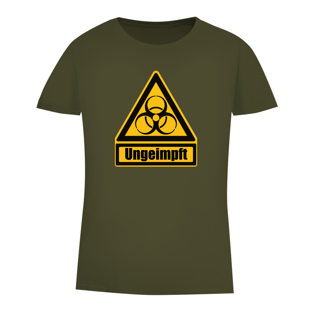 Damen Premium Bio T-Shirt Ungeimpft