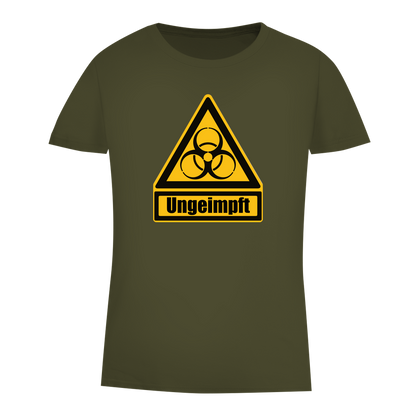 Damen Premium Bio T-Shirt Ungeimpft