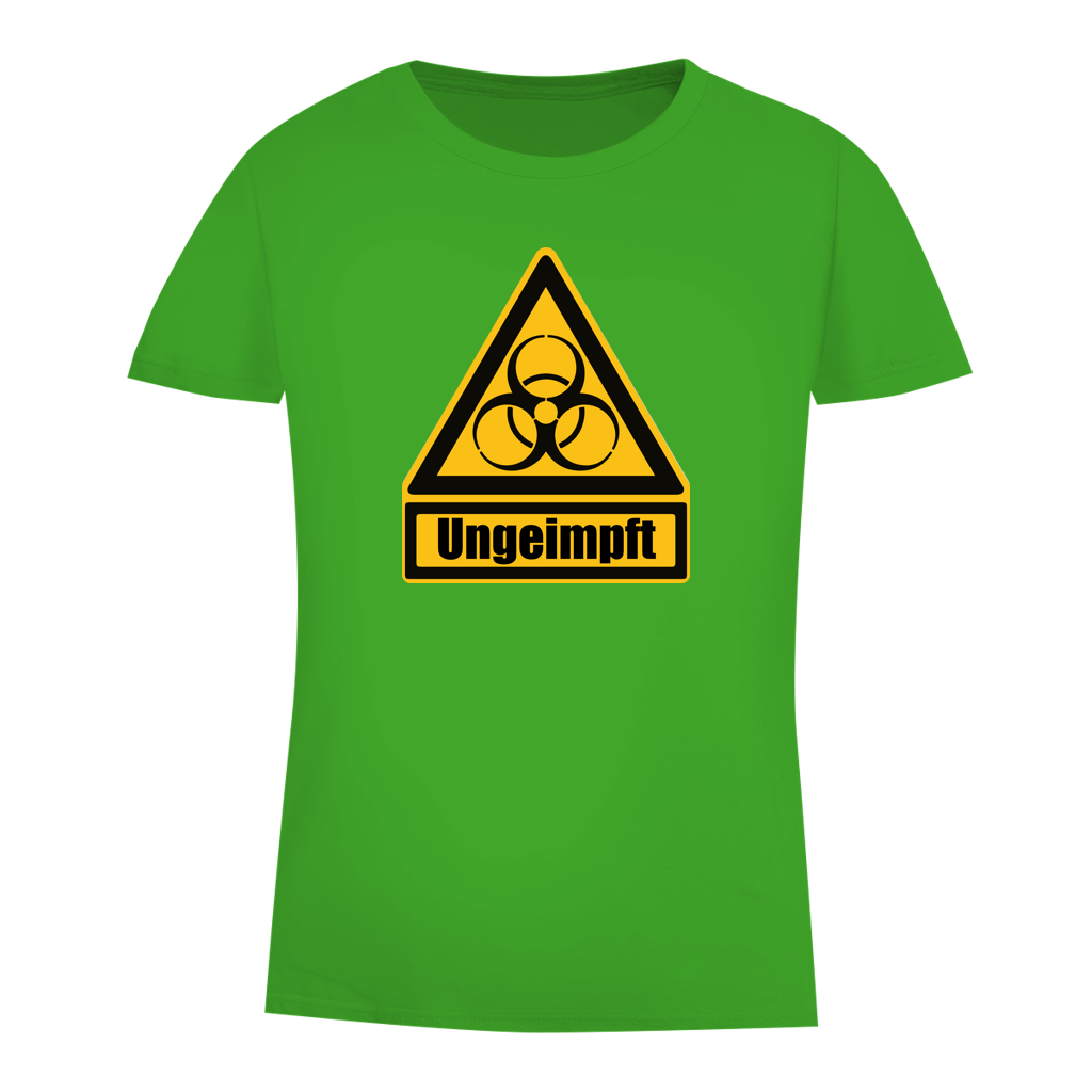 Damen Premium Bio T-Shirt Ungeimpft