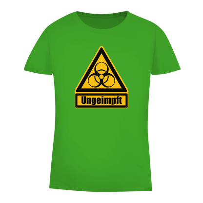 Damen Premium Bio T-Shirt Ungeimpft