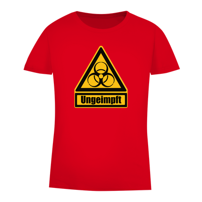 Damen Premium Bio T-Shirt Ungeimpft