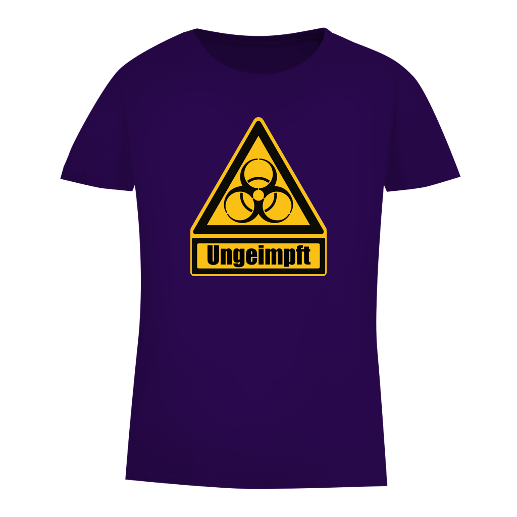 Damen Premium Bio T-Shirt Ungeimpft