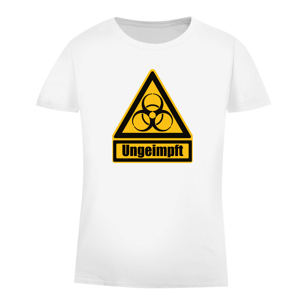Damen Premium Bio T-Shirt Ungeimpft