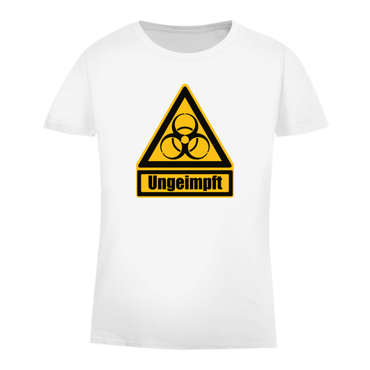 Damen Premium Bio T-Shirt Ungeimpft
