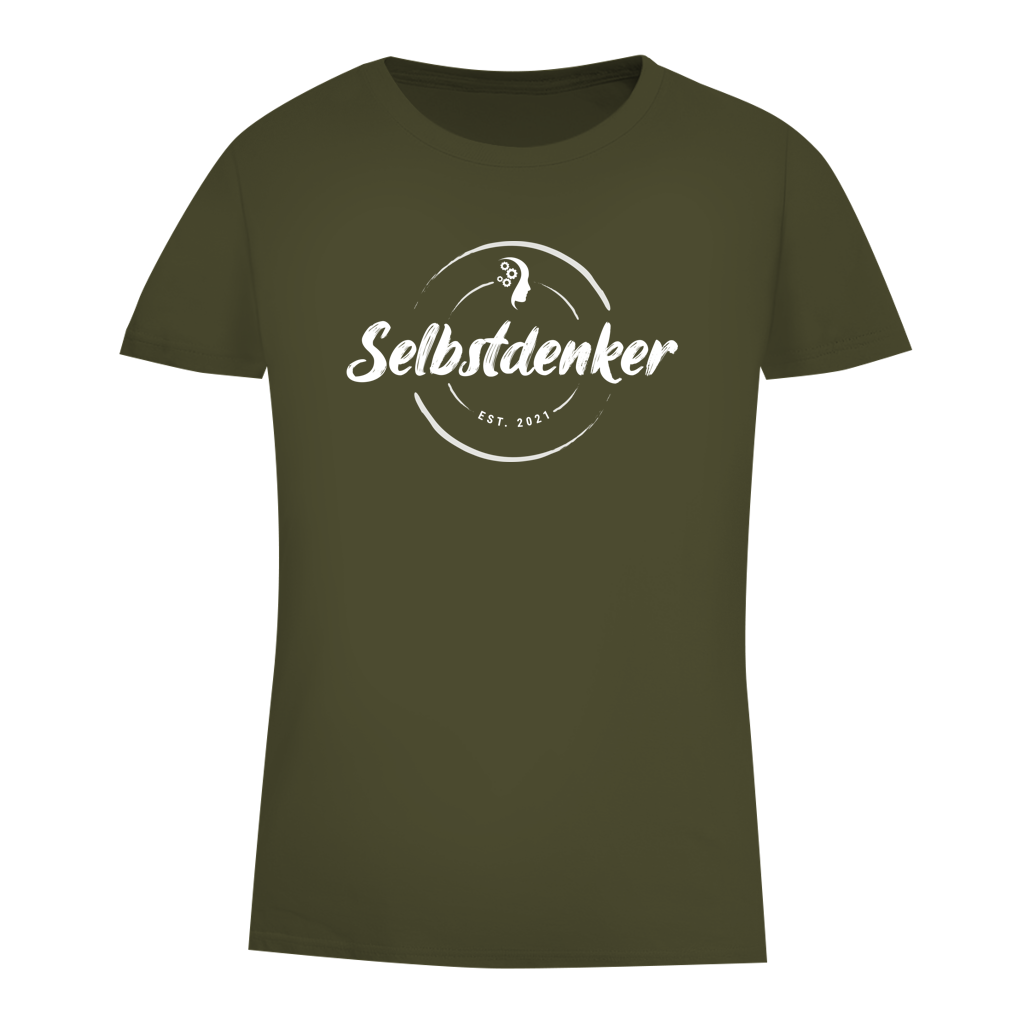 Damen Premium Bio T-Shirt Selbstdenker