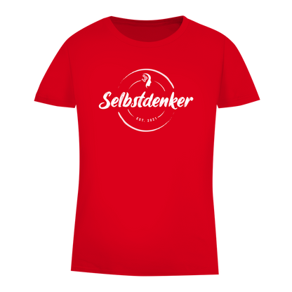 Damen Premium Bio T-Shirt Selbstdenker
