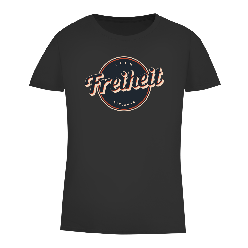Damen Premium Bio T-Shirt Team Freiheit