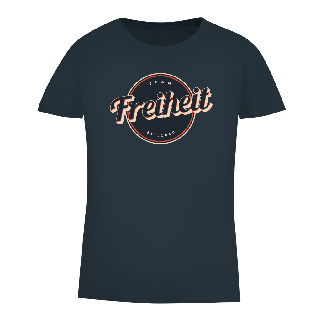 Damen Premium Bio T-Shirt Team Freiheit