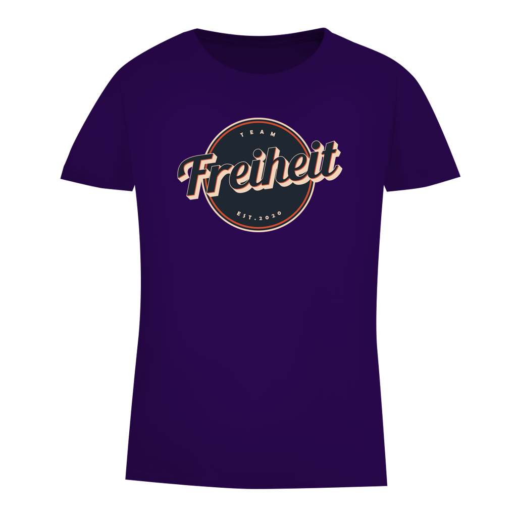 Damen Premium Bio T-Shirt Team Freiheit