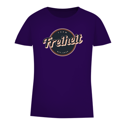 Damen Premium Bio T-Shirt Team Freiheit