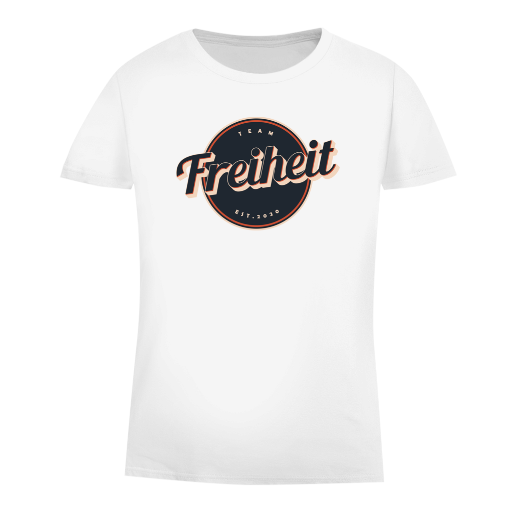 Damen Premium Bio T-Shirt Team Freiheit