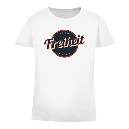 Damen Premium Bio T-Shirt Team Freiheit
