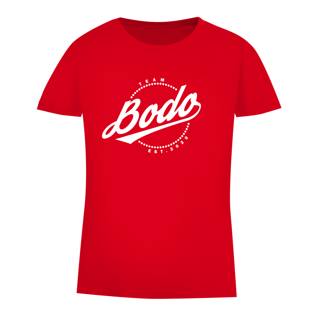 Damen Premium Bio T-Shirt Team Bodo Retro
