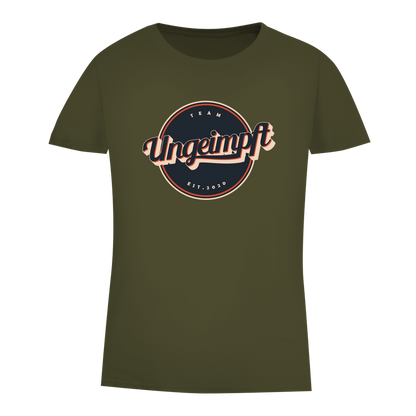 Damen Premium Bio T-Shirt Team Ungeimpft