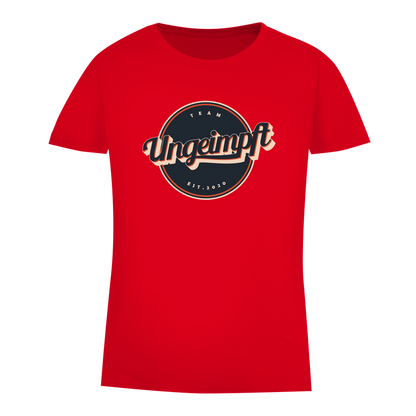 Damen Premium Bio T-Shirt Team Ungeimpft