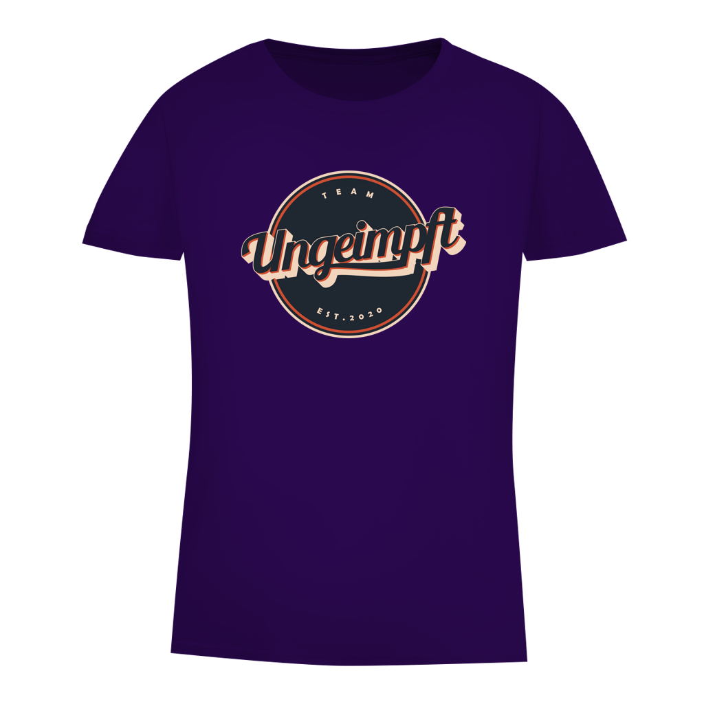 Damen Premium Bio T-Shirt Team Ungeimpft