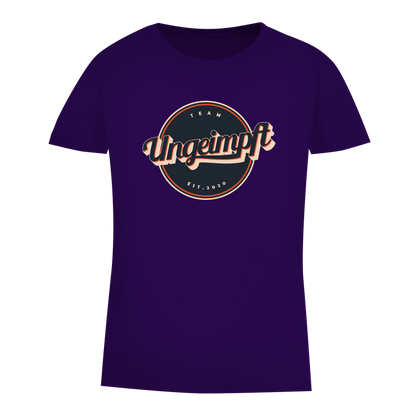 Damen Premium Bio T-Shirt Team Ungeimpft