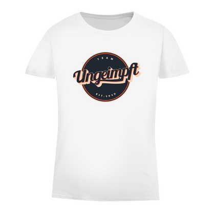 Damen Premium Bio T-Shirt Team Ungeimpft