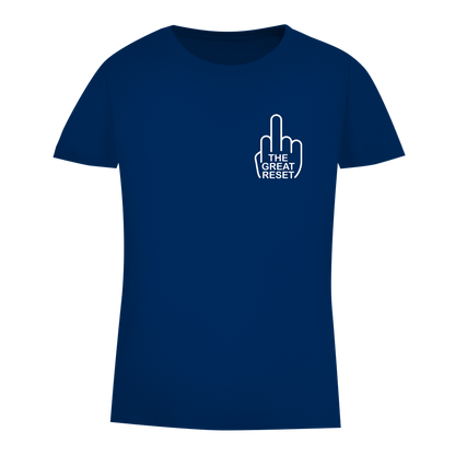 Damen Premium Bio T-Shirt Fuck The Great Reset