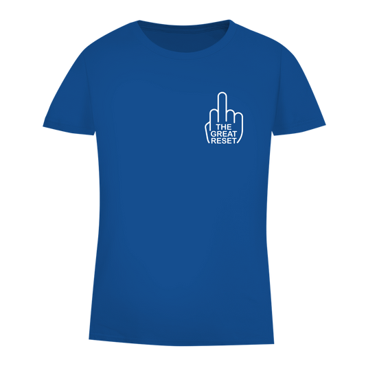 Damen Premium Bio T-Shirt Fuck The Great Reset
