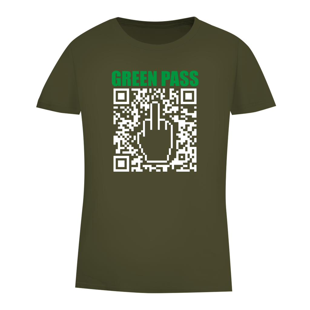 Damen Premium Bio T-Shirt Green Pass