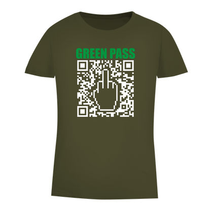 Damen Premium Bio T-Shirt Green Pass