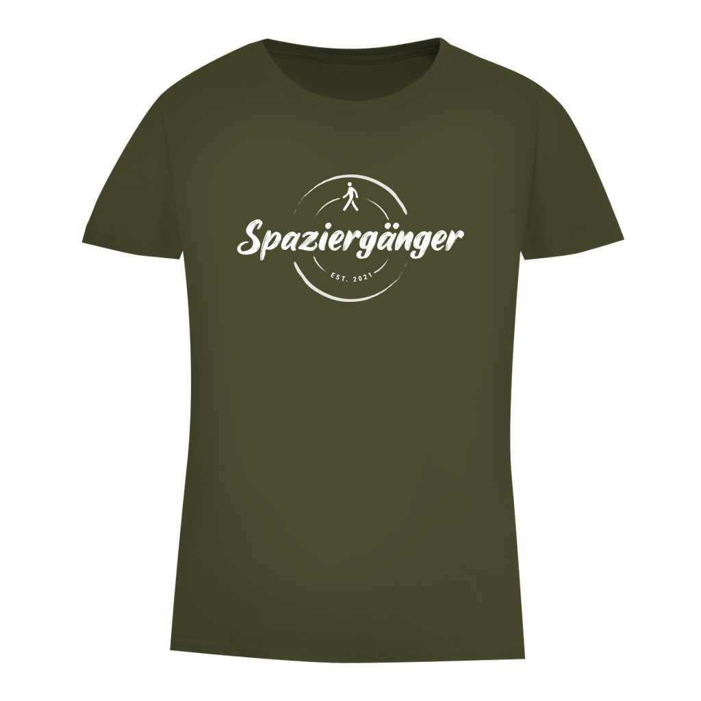Damen Premium Bio T-Shirt Spaziergänger