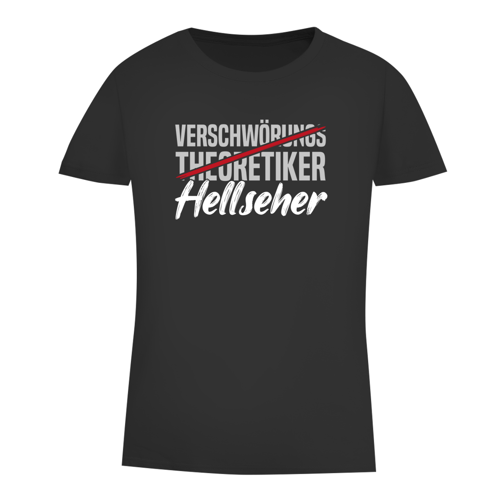 Damen Premium Bio T-Shirt Hellseher