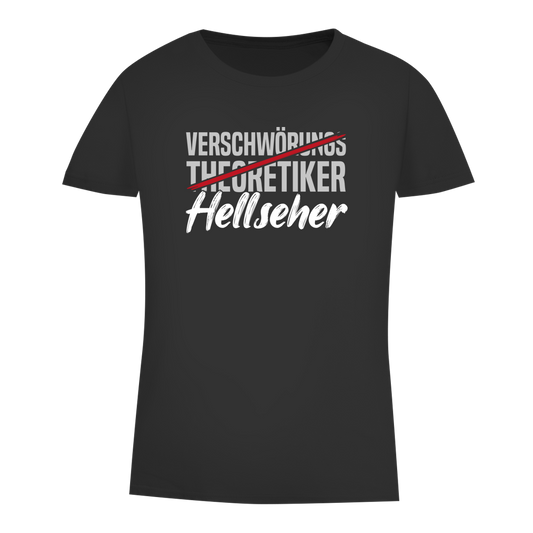 Damen Premium Bio T-Shirt Hellseher