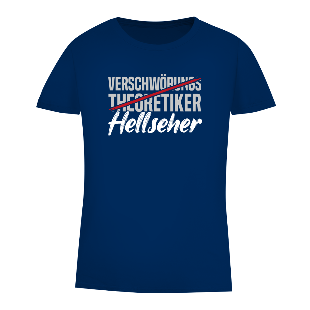 Damen Premium Bio T-Shirt Hellseher