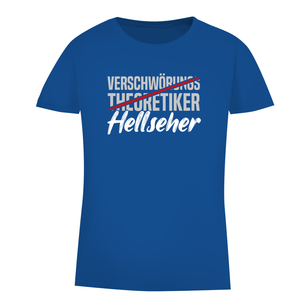 Damen Premium Bio T-Shirt Hellseher