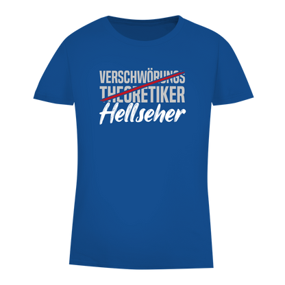 Damen Premium Bio T-Shirt Hellseher