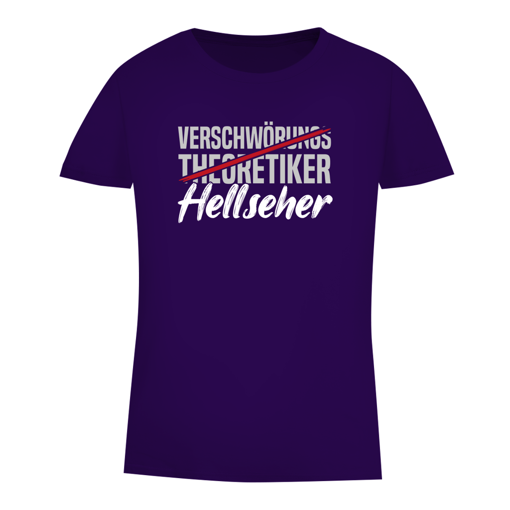 Damen Premium Bio T-Shirt Hellseher