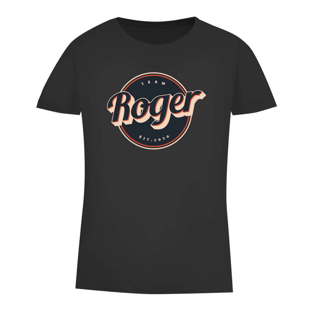 Damen Premium Bio T-Shirt Team Roger