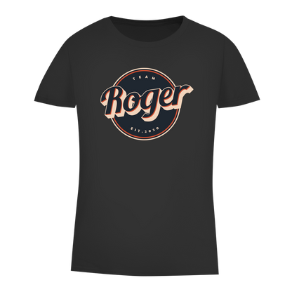 Damen Premium Bio T-Shirt Team Roger