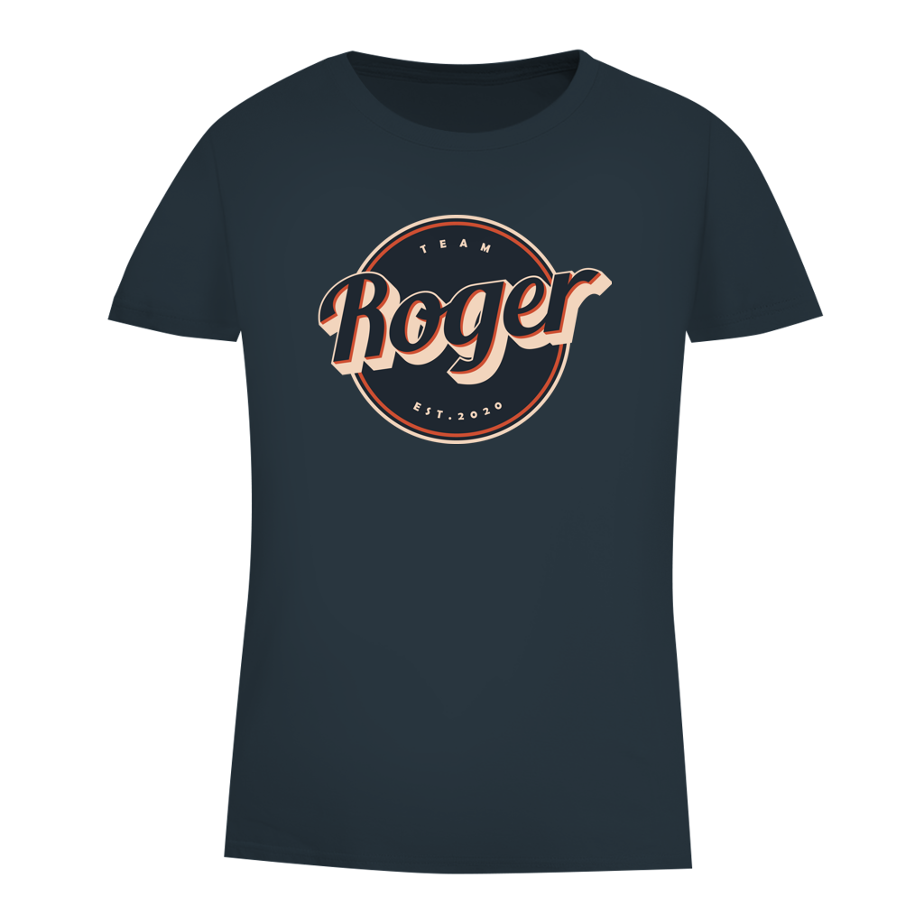 Damen Premium Bio T-Shirt Team Roger