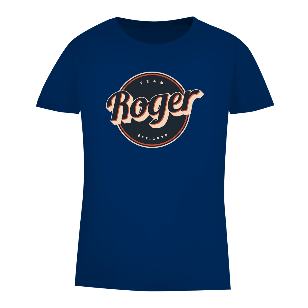 Damen Premium Bio T-Shirt Team Roger