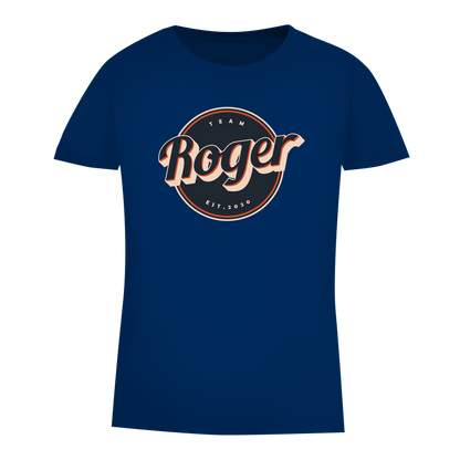Damen Premium Bio T-Shirt Team Roger