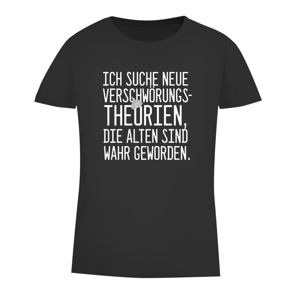 Damen Premium Bio T-Shirt Suche Verschwörungstheorien