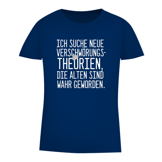Damen Premium Bio T-Shirt Suche Verschwörungstheorien