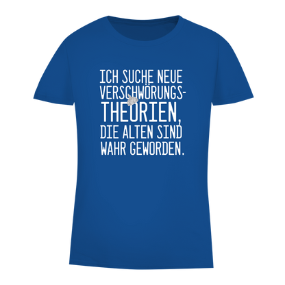 Damen Premium Bio T-Shirt Suche Verschwörungstheorien