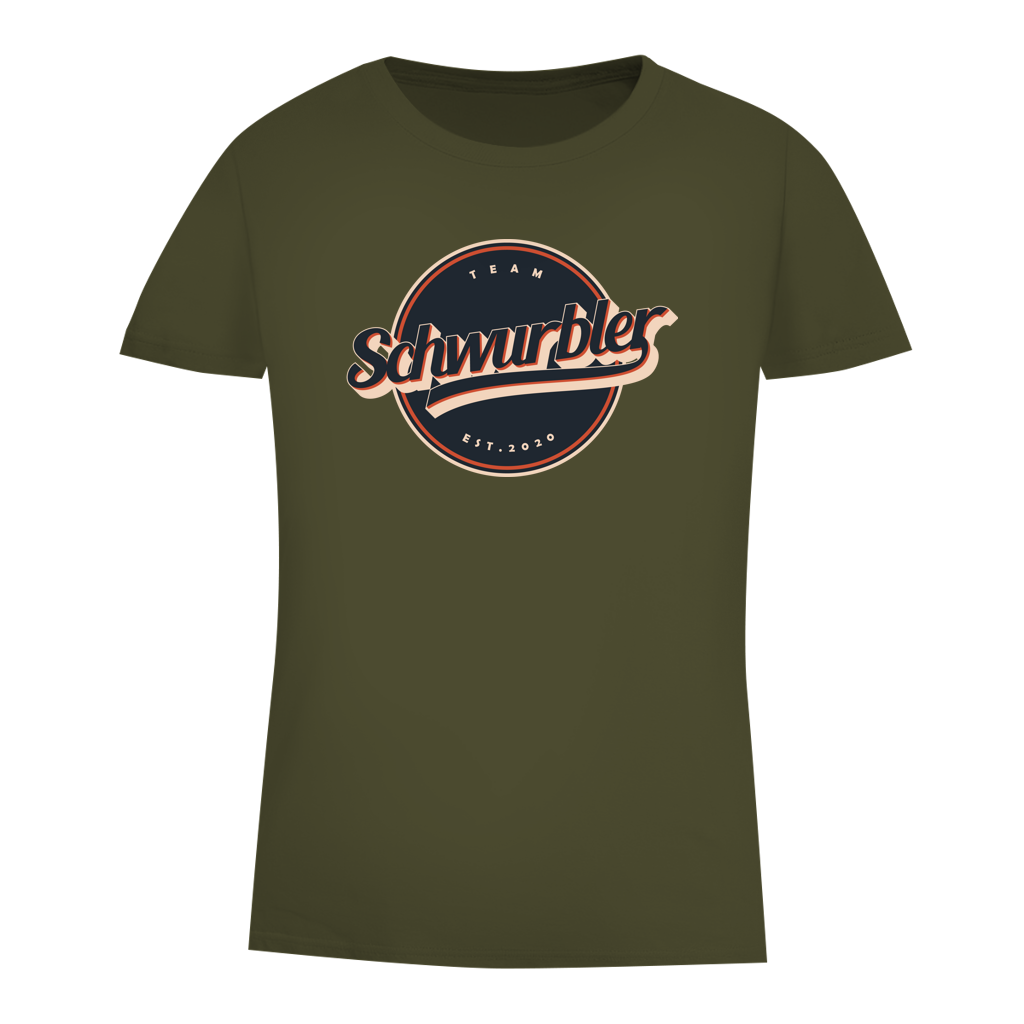 Damen Premium Bio T-Shirt Team Schwurbler