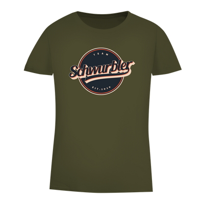 Damen Premium Bio T-Shirt Team Schwurbler