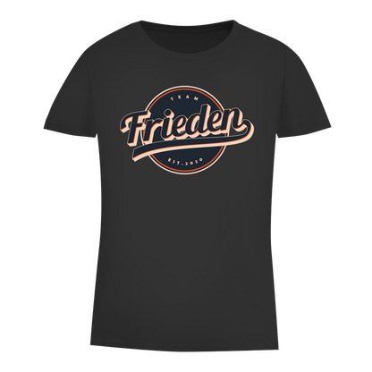 Damen Premium Bio T-Shirt Team Frieden