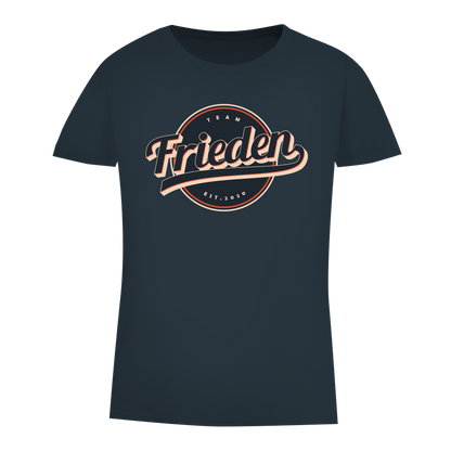 Damen Premium Bio T-Shirt Team Frieden