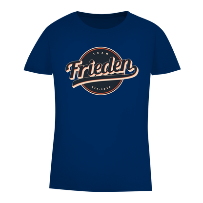 Damen Premium Bio T-Shirt Team Frieden
