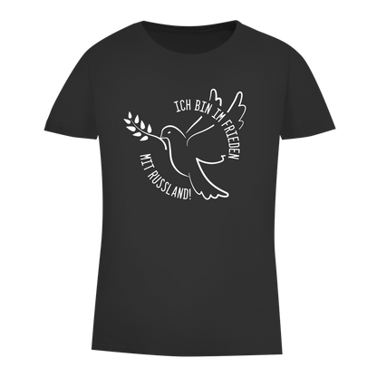Damen Premium Bio T-Shirt Ich bin im Frieden mit Russland!