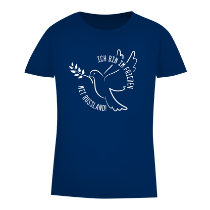 Damen Premium Bio T-Shirt Ich bin im Frieden mit Russland!